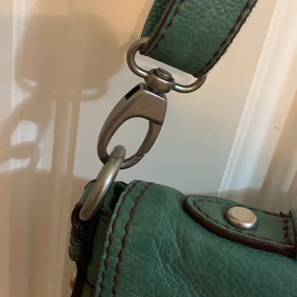 Fossil leather green purse - Picture 9 of 9